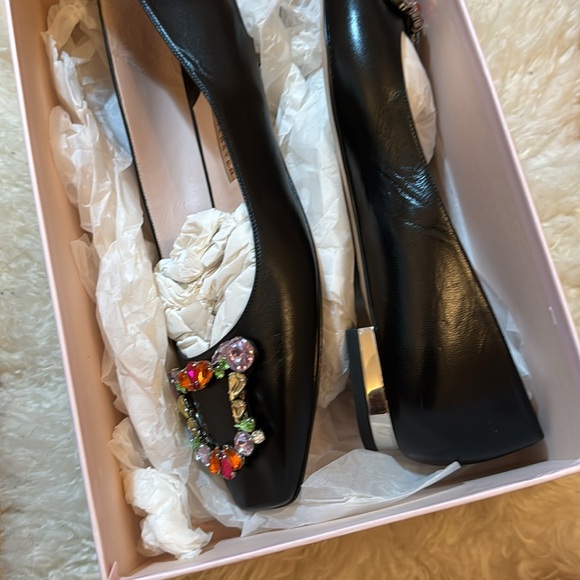 Sophia Webster with embellishments shoes in black size 40 1/2 - Picture 6 of 9